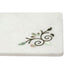 White Marble Chopping Board with Mother of Pearl